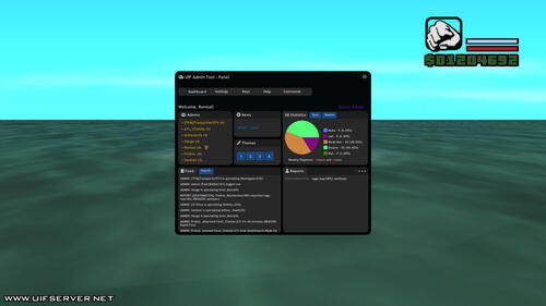 [🎮] Admin Tool for SA-MP UIF server (uifserver.net) - used by over 500 admins.